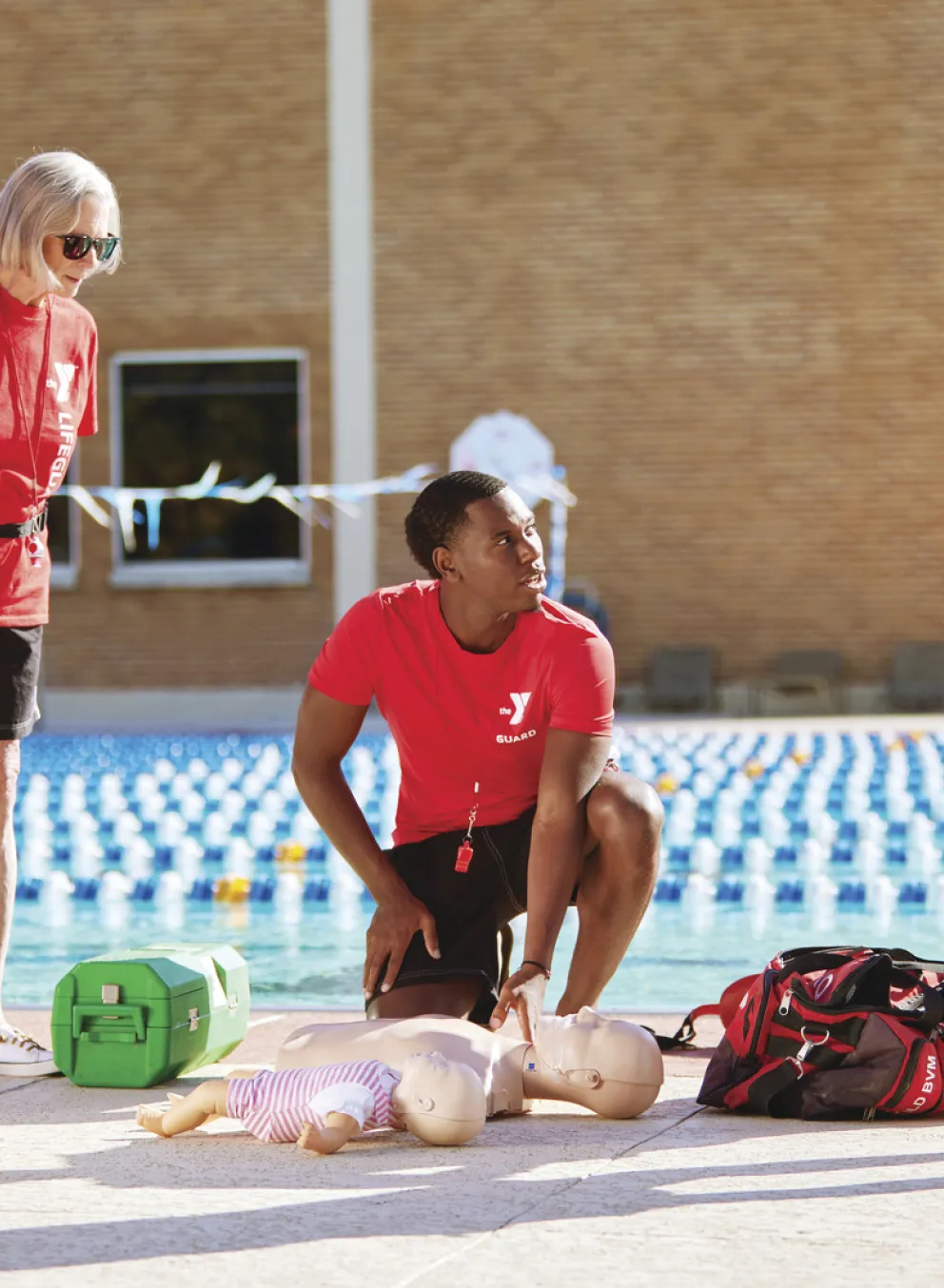 aquatic safety | aquatics | cpr | lifeguard | outdoor | pool | swim safety | Training | water | YMCA | YMCA pool