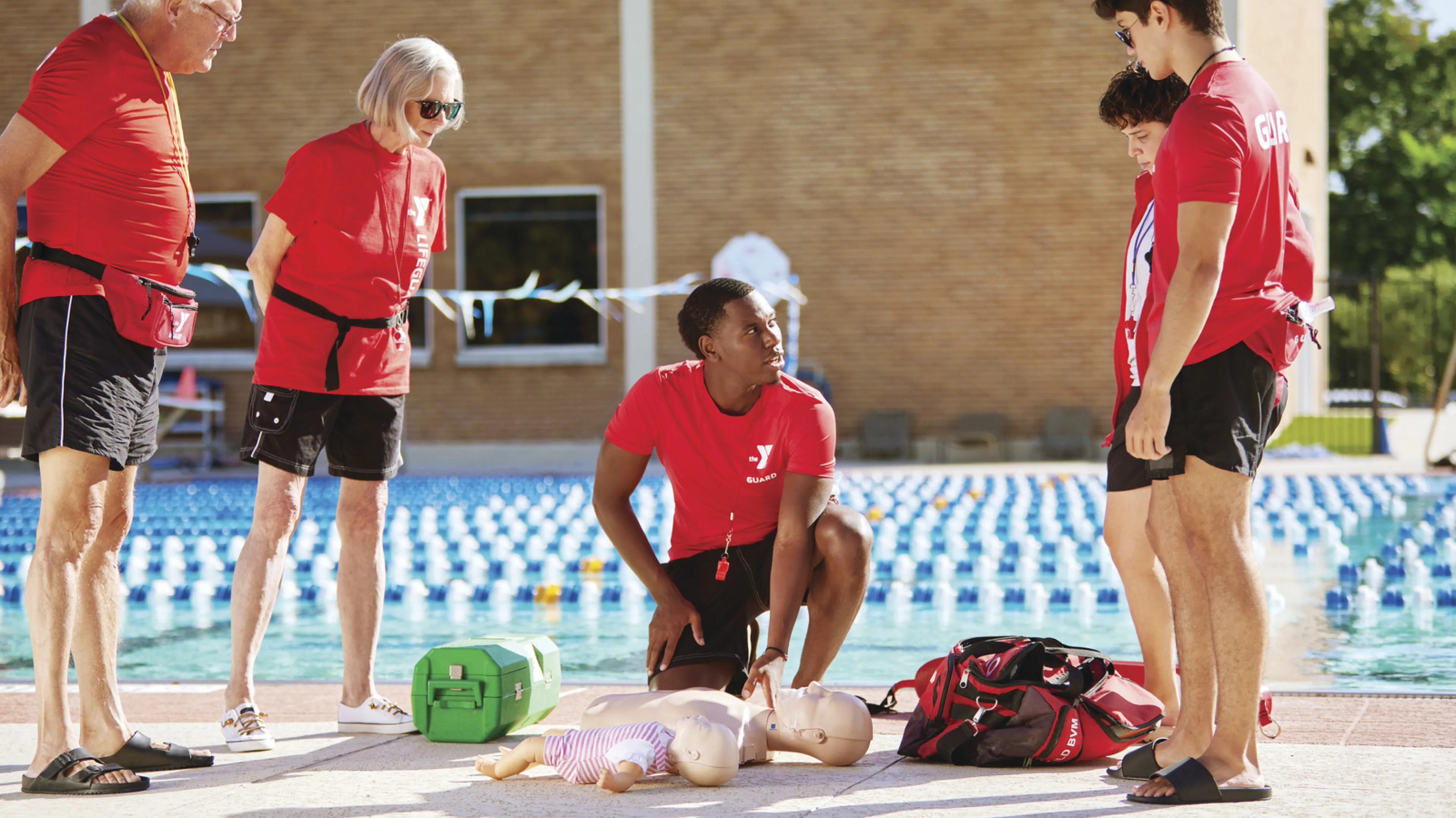 aquatic safety | aquatics | cpr | lifeguard | outdoor | pool | swim safety | Training | water | YMCA | YMCA pool