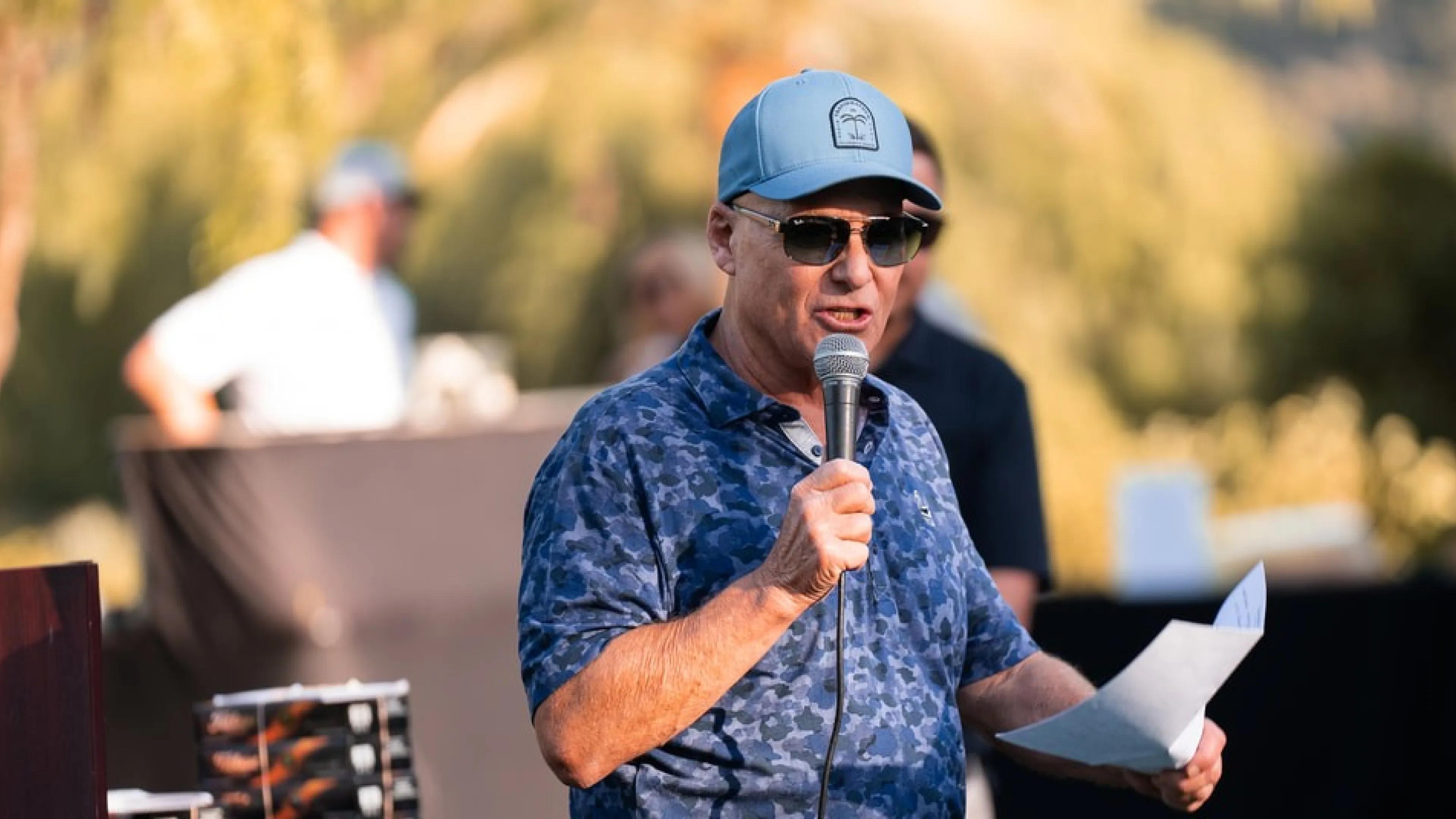 emcee on mic