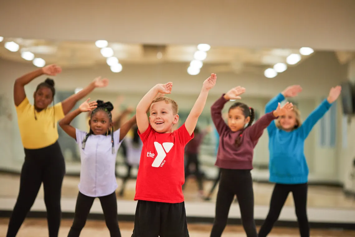 children dancing